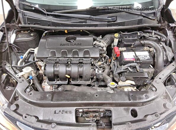 3N1AB7AP6HL653047 2017 NISSAN SENTRA Серый Вид задней части салона