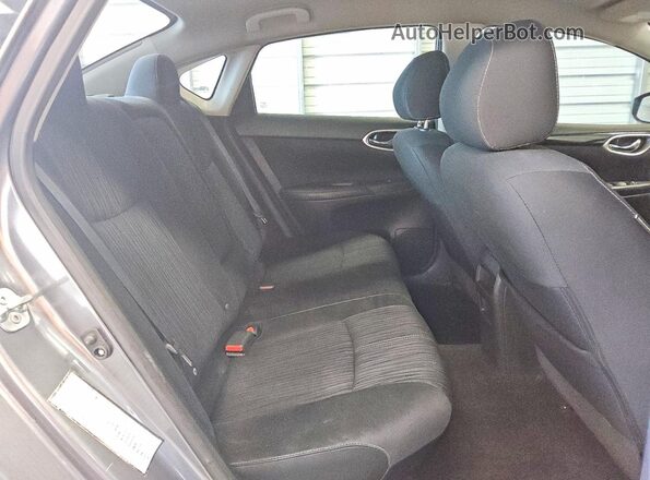 3N1AB7AP6HL653047 2017 NISSAN SENTRA Серый Вид задних сидений