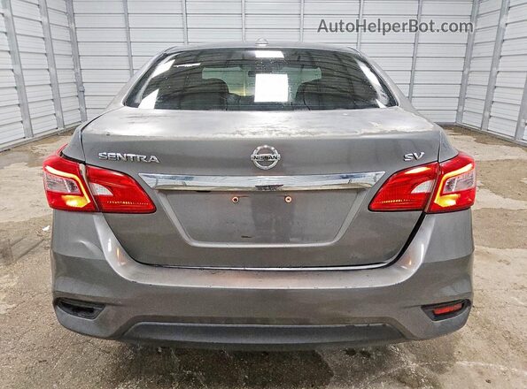 3N1AB7AP6HL653047 2017 NISSAN SENTRA Серый Вид сзади