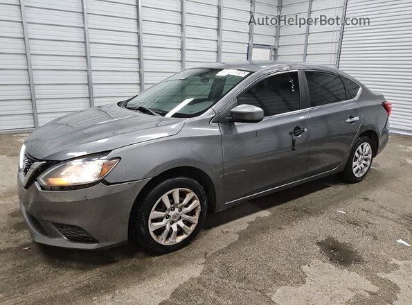 3N1AB7AP6HL653047 2017 NISSAN SENTRA Серый 