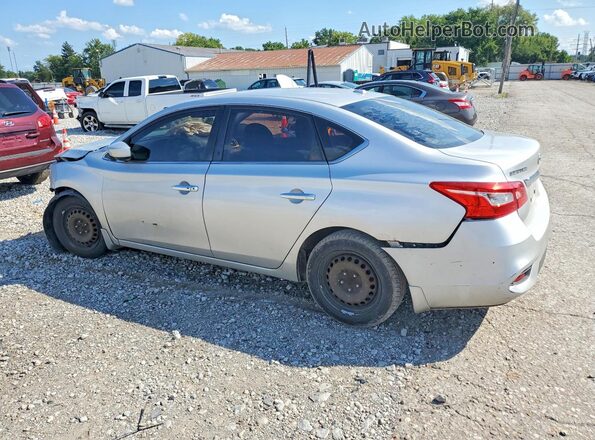 3N1AB7AP6HL718625 2017 NISSAN SENTRA Silver Հետևի ձախ