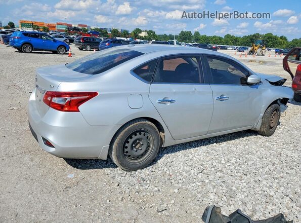3N1AB7AP6HL718625 2017 NISSAN SENTRA Silver Հետևի աջ