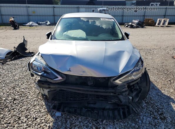 3N1AB7AP6HL718625 2017 NISSAN SENTRA Silver Դիմացի տեսք