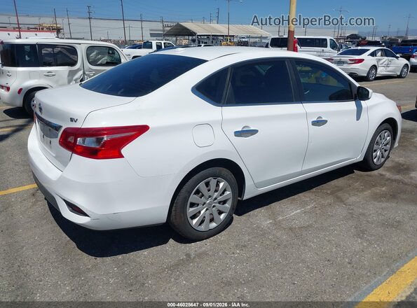 3N1AB7AP6HY289439 2017 NISSAN SENTRA White Задня права чверть