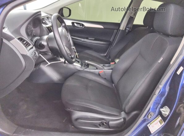 3N1AB7AP6HY374801 2017 NISSAN SENTRA Blue Սալոնի դիմացի տեսք
