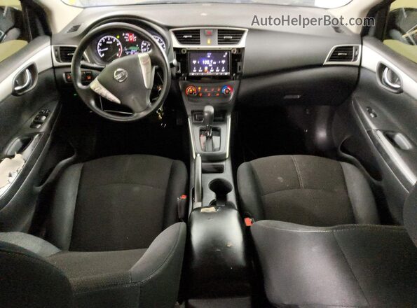 3N1AB7AP6HY374801 2017 NISSAN SENTRA Blue Առջևի վահանակի տեսք