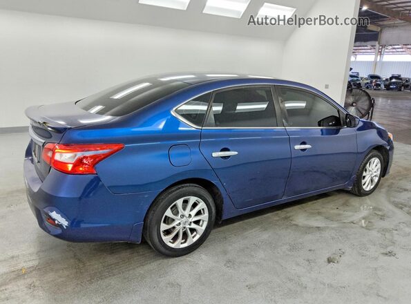 3N1AB7AP6HY374801 2017 NISSAN SENTRA Blue Հետևի աջ