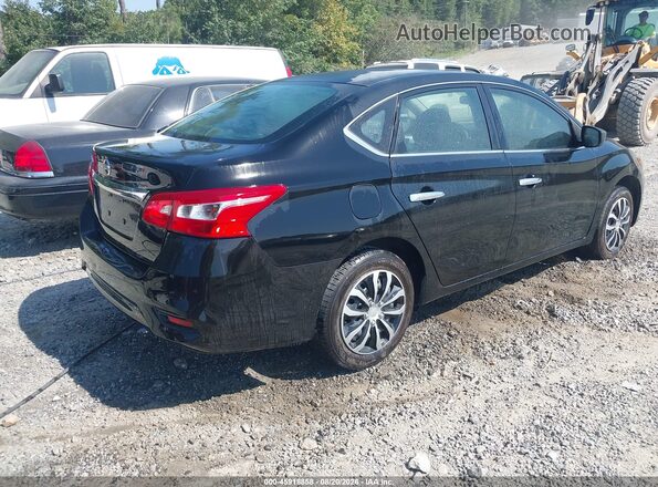 3N1AB7AP6HY392392 2017 NISSAN SENTRA Black Tył prawy