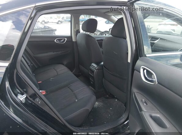 3N1AB7AP6JL651188 2018 NISSAN SENTRA Black Widok naklejki z numerem VIN