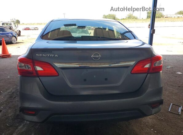 3N1AB7AP6JY339374 2018 NISSAN SENTRA Gray Vista trasera