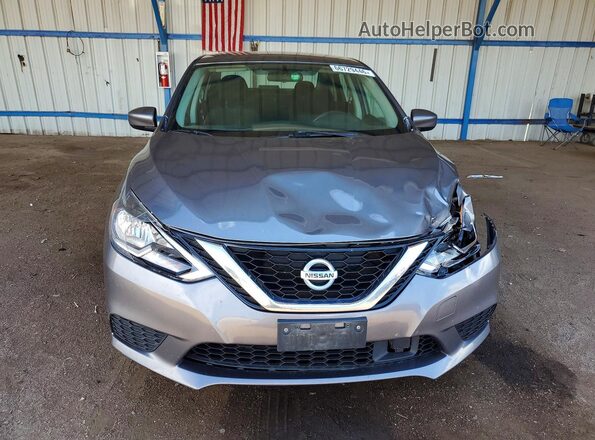 3N1AB7AP6JY339374 2018 NISSAN SENTRA Gray Vista frontal