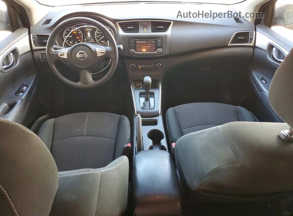3N1AB7AP6JY339374 2018 NISSAN SENTRA Gray Vista del salpicadero