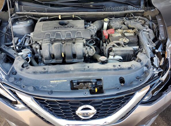 3N1AB7AP6JY339374 2018 NISSAN SENTRA Gray Vista interior trasera