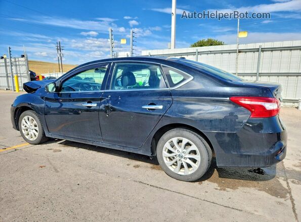 3N1AB7AP6KL627734 2019 NISSAN SENTRA Black Tył lewy