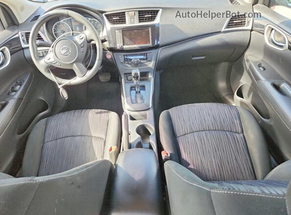 3N1AB7AP6KL627734 2019 NISSAN SENTRA Black Widok deski rozdzielczej