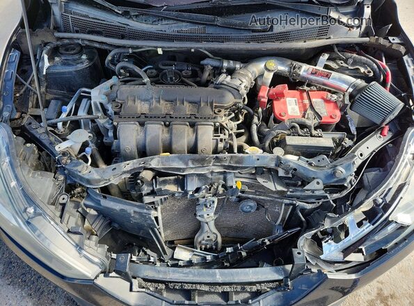 3N1AB7AP6KL627734 2019 NISSAN SENTRA Black Widok wnętrza z tyłu