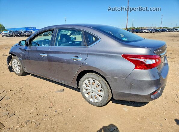 3N1AB7AP6KY267786 2019 NISSAN SENTRA Gray უკანა მარცხენა
