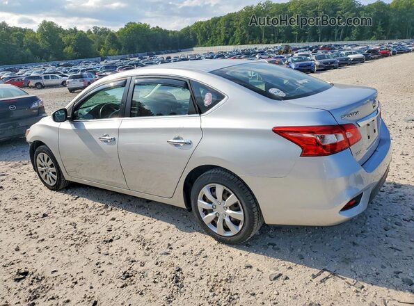 3N1AB7AP7GY282885 2016 NISSAN SENTRA Silver Задня ліва чверть