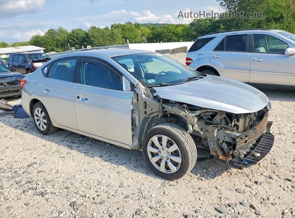 3N1AB7AP7GY282885 2016 NISSAN SENTRA Silver Передня права чверть