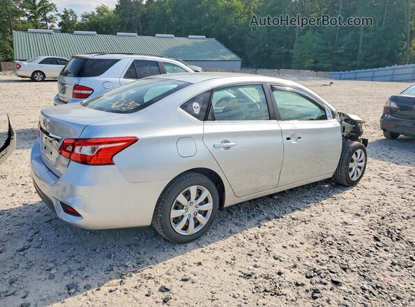 3N1AB7AP7GY282885 2016 NISSAN SENTRA Silver Задня права чверть