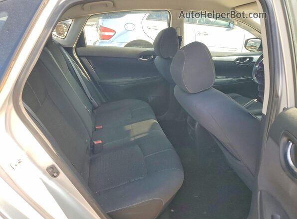 3N1AB7AP7GY282885 2016 NISSAN SENTRA Silver Вид задніх сидінь