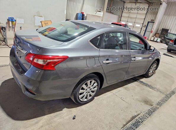 3N1AB7AP7GY310801 2016 NISSAN SENTRA Gray Rear right