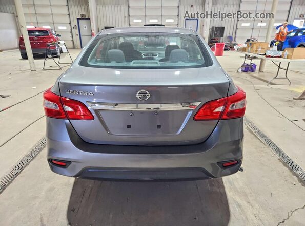 3N1AB7AP7GY310801 2016 NISSAN SENTRA Gray Rear view