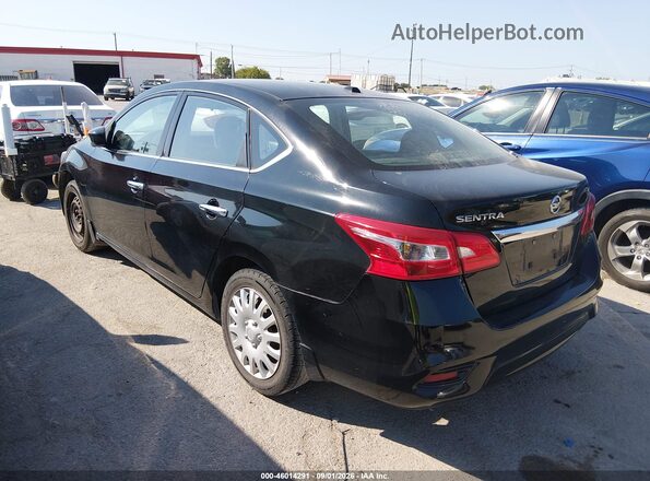 3N1AB7AP7HY237267 2017 NISSAN SENTRA Black უკანა მარცხენა