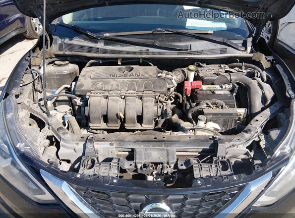 3N1AB7AP7HY237267 2017 NISSAN SENTRA Black უკანა ხედი