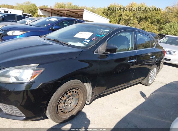 3N1AB7AP7HY237267 2017 NISSAN SENTRA Black სალონის 360-გრადუსიანი ხედი