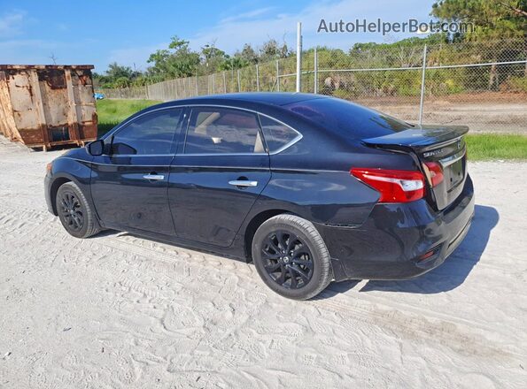 3N1AB7AP7JY235279 2018 NISSAN SENTRA Black Հետևի ձախ