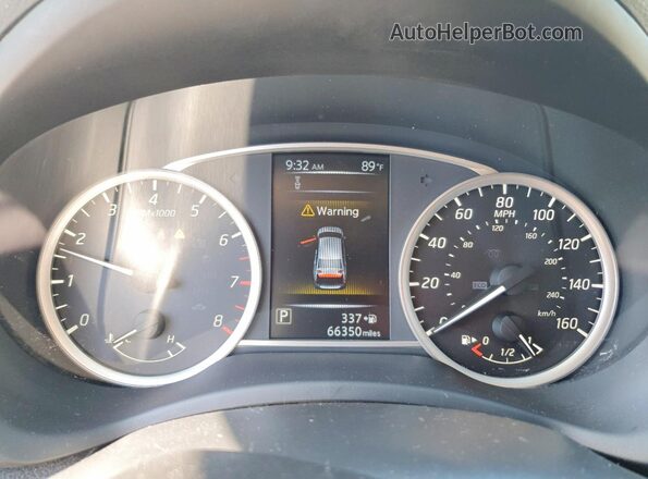 3N1AB7AP7JY235279 2018 NISSAN SENTRA Black Սարքավորումների վահանակի տեսք