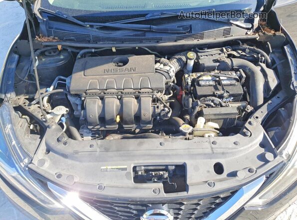 3N1AB7AP7JY235279 2018 NISSAN SENTRA Black Սալոնի հետևի տեսք