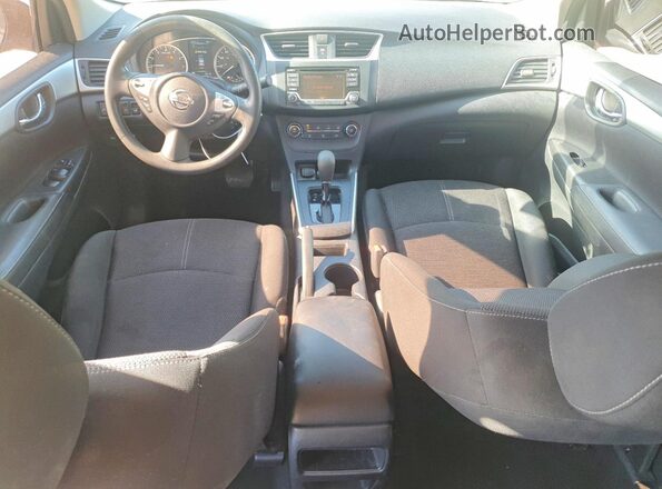 3N1AB7AP7JY235279 2018 NISSAN SENTRA Black Առջևի վահանակի տեսք