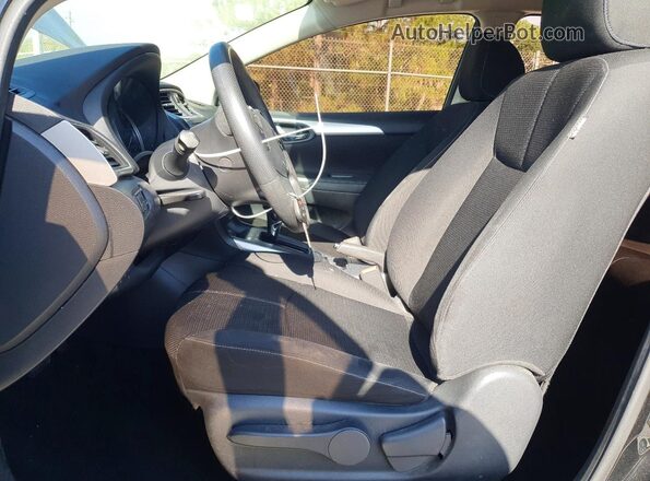 3N1AB7AP7JY235279 2018 NISSAN SENTRA Black Սալոնի դիմացի տեսք