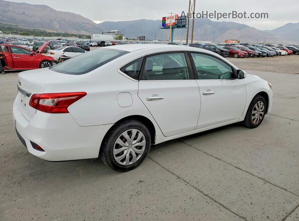 3N1AB7AP7JY243270 2018 NISSAN SENTRA White Tył prawy