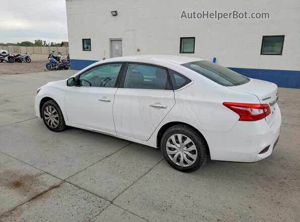 3N1AB7AP7JY243270 2018 NISSAN SENTRA White Tył lewy