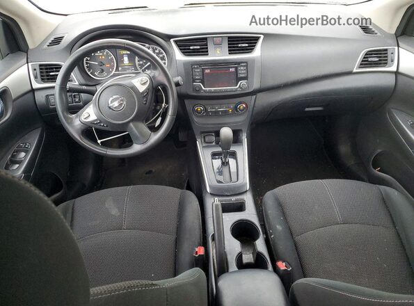 3N1AB7AP7JY243270 2018 NISSAN SENTRA White Widok deski rozdzielczej