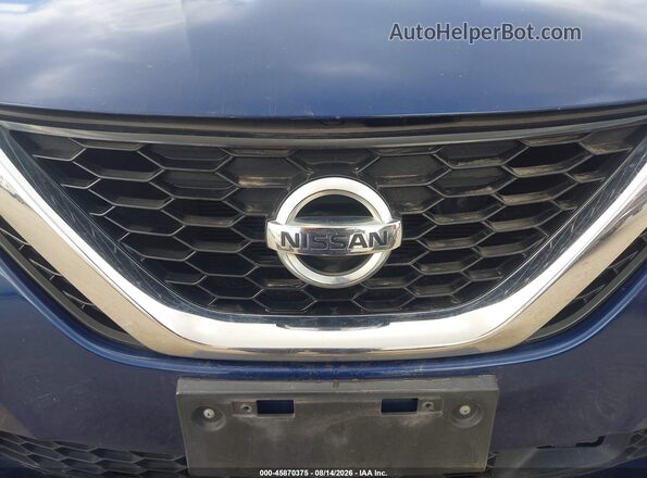 3N1AB7AP7JY248176 2018 NISSAN SENTRA Blue წინა ხედი