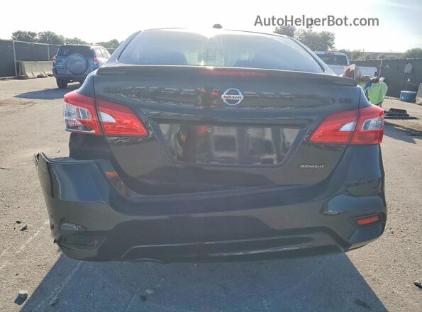 3N1AB7AP7JY277323 2018 NISSAN SENTRA Черный Вид сзади