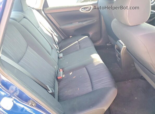 3N1AB7AP7KL611381 2019 NISSAN SENTRA Синий Вид задних сидений