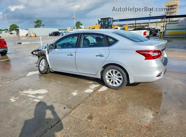 3N1AB7AP7KY202560 2019 NISSAN SENTRA Silver Задня ліва чверть