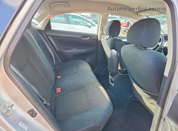 3N1AB7AP7KY202560 2019 NISSAN SENTRA Silver Вид задніх сидінь
