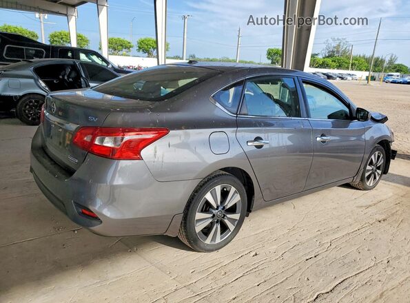 3N1AB7AP7KY413256 2019 NISSAN SENTRA Silver Задня права чверть