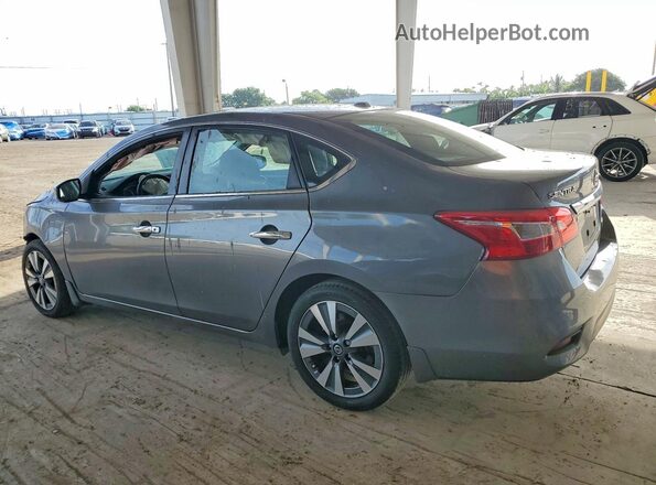 3N1AB7AP7KY413256 2019 NISSAN SENTRA Silver Задня ліва чверть