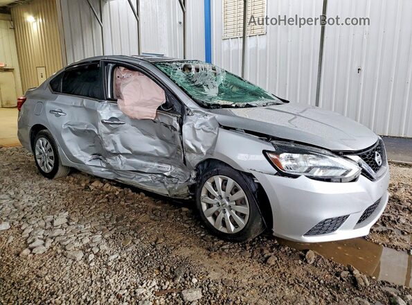 3N1AB7AP8GY232173 2016 NISSAN SENTRA Silver წინა მარჯვენა