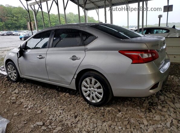 3N1AB7AP8GY232173 2016 NISSAN SENTRA Silver უკანა მარცხენა