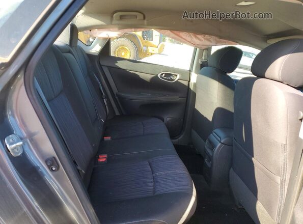 3N1AB7AP8HL714642 2017 NISSAN SENTRA Серый Вид задних сидений