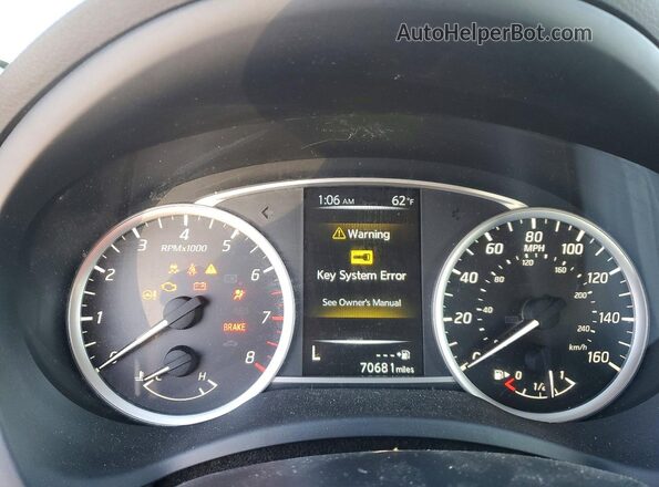3N1AB7AP8HL714642 2017 NISSAN SENTRA Серый Вид щитка приборов