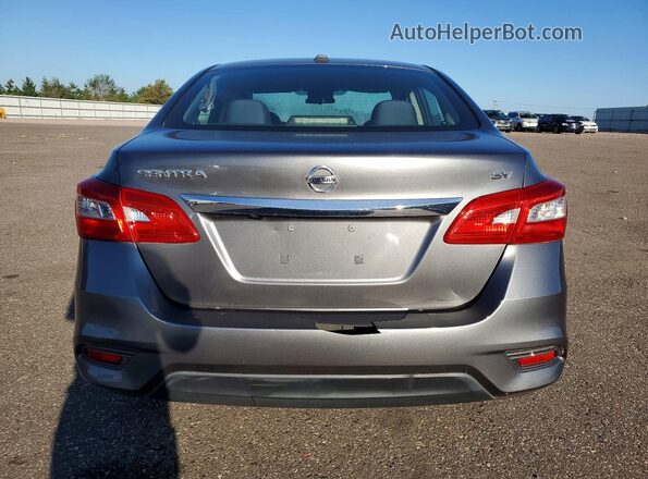 3N1AB7AP8HL714642 2017 NISSAN SENTRA Серый Вид сзади